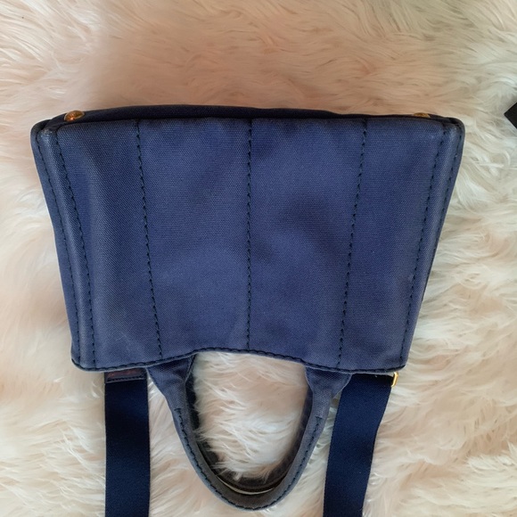 Prada Canapa Tote with Strap - Picture 3 of 14